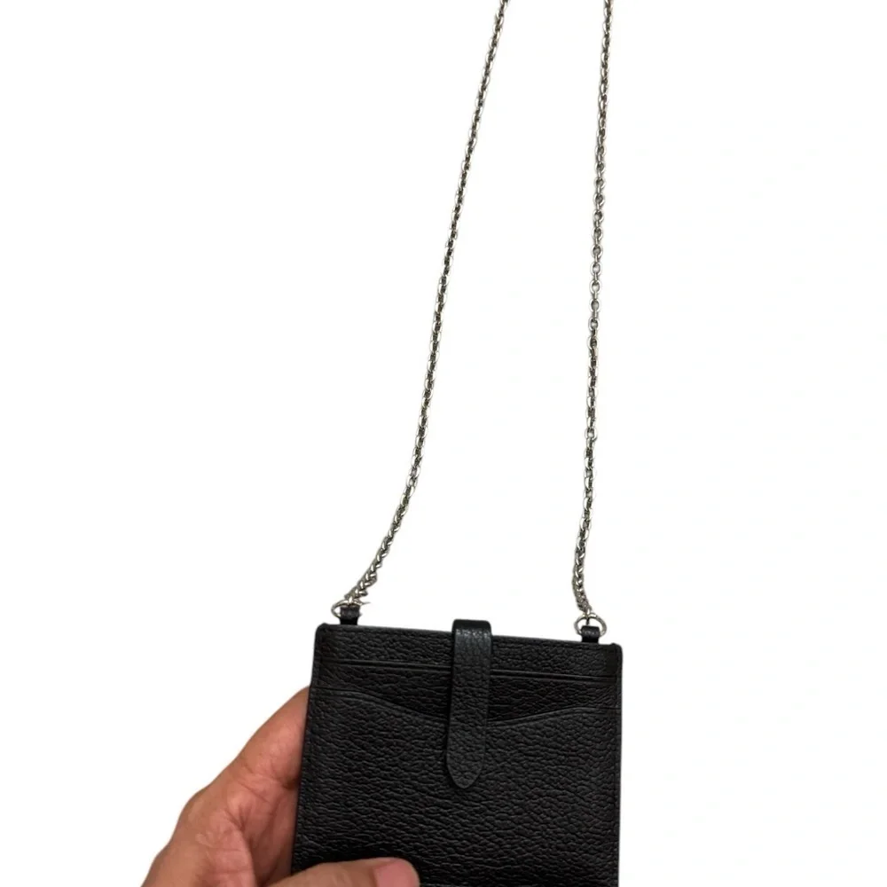 Minkoff Large Leather Card Case On Chain. The perfect way to glam up MSRP $98
